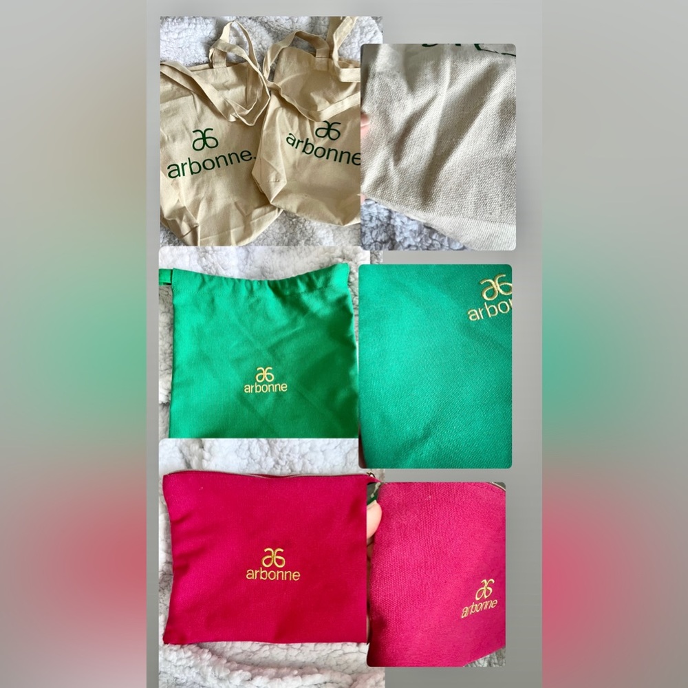 Arbonne Canvas Bags